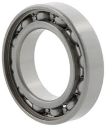 NTN Bearing 6208C3 Single Row Deep Groove Radial Ball Bearing, C3 Clearance, Steel Cage, 40 mm Bore ID, 80 mm OD, 18 mm Width, Open