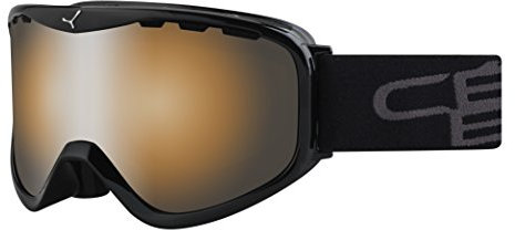 Cébé Skibrille Ridge Otg, Black/Orange Flash Mirror, CBG72