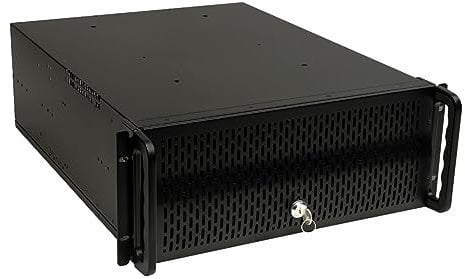 Unykach UK 4129 Caja Rack 19 4U Negra sin Fuente