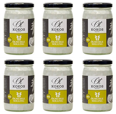 Ölmühle Solling Bio Kokosöl nativ 12x 250ml-kaltgepresst
