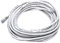 Monoprice Cat6 Ethernet Patch Cable - 30 Feet - White | Network Internet Cord - RJ45, Stranded, 550Mhz, UTP, Pure Bare Copper Wire, 24AWG