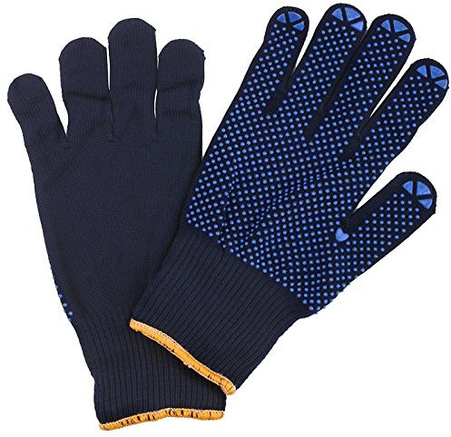 Connex Handschuhe Feinstrick, Große 8, blau, COX938238