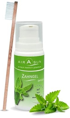 Zahnpasta Gel basisch ohne Fluorid - mit Xylit Minze 100 ml