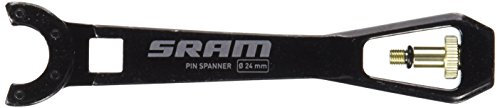 RockShox Werkzeug Öffnungsschlüssel mit Luftventiladapter Gabeln, schwarz, One Size