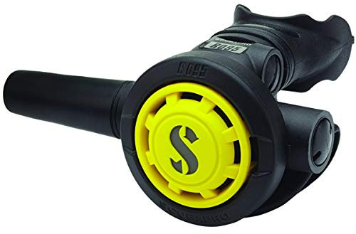 SCUBAPRO Octopus R095 - Metall, Klassisches Downstream-Ventil, VIVA, Super-Flow Schlauch, Orthodontisches Mundstück, 165 g
