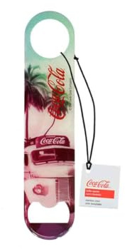 Tablecraft CC384 Coca-Cola vintage logo Beach piatto apribottiglie, rosso