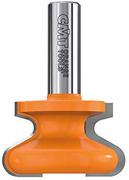 CMT 855.601.11 Finger Pull Bit, 1/2-Inch Shank, 1-7/8-Inch Diameter, orange