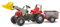 Rolly Toys 811397 rollyJunior RT | Traktor mit Frontlader | Lader und Anhänger rollyFarm Trailer | Flüsterreifen u Sitzverstellung | Motorhaube öffenbar | ab 3 Jahren | Farbe rot/schwarz/grau