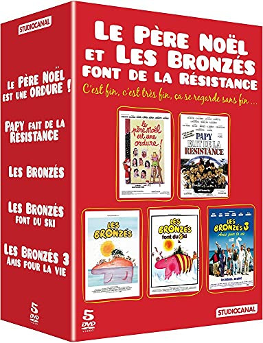 Le père noël et les bronzés fond de la résistance - coffret 5 films [FR Import]
