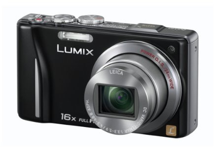 Panasonic Lumix TZ20 Digital Camera - Black (14.1MP MOS, 16x Optical Zoom) 3 inch Touchscreen LCD