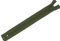 FIM Reißverschluss Nylon feine Spirale Nr.3 nicht teilbar für Hosen usw. Farbe: 21 - olivegrün(327), 40cm lang