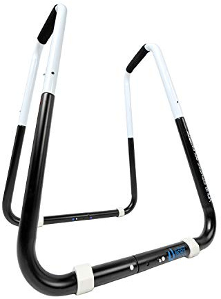 Ultimate Body Press Dip Bar Fitnessstation: Breitenverstellbarer, klappbarer Dip-Stand mit schrägen Griffen, Stabiler Nivellierung und einfacher Aufbewahrung