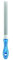PFERD Werkstattfeile Halbrund, 250mm, halbrunde Feile, Kreuzhieb H2 auf zwei Seiten, inkl. Ergonomie-Feilenheft, 11213257 – für universelle Schrupp- und Schlichtarbeiten geeignet