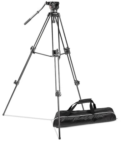 Trépied vidéo Pro walimex Pro EI-9901, 138 cm