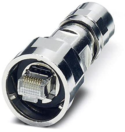PHOENIX CONTACT VS-V1-C-RJ45-MNNA-PG9-8-I-5-S RJ45-Steckverbinder, 8 Polzahl, Anschlussart: IDC-Anschluss, AWG 27- 24 Anschlussquerschnitt, Silber