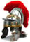 thorinstruments (mit Gerät) römischen Officer Centurion historischen Helm Armor 18 g Stahl