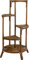 Korb-Outlet Blumenständer/Blumensäule aus Rattan Farbe Vintage Braun DE