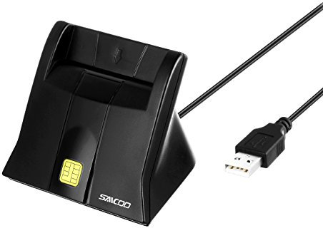 Saicoo - Lector USB de tarjetas inteligentes