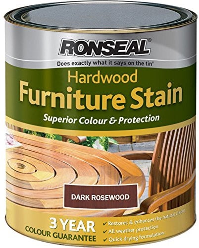 Ronseal Hardwood Furniture Stain Rosewood 750ml