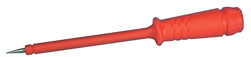 SKS Hirschmann PRUEF 2 Pruefspitze Steckanschluss 4mm CAT I Rot, 3 Stück