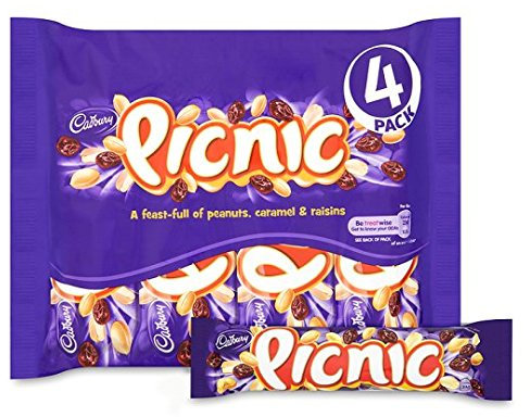 Cadbury Picknick (4 x 38 g) - 6 Stück