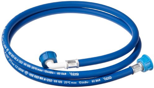 Whirlpool TAF208 Tuyau Arrivee Eau Droit/Coude Femelle/Femelle 2M