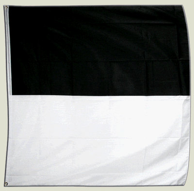 Drapeau Suisse Canton Fribourg Freiburg - 120 x 120 cm