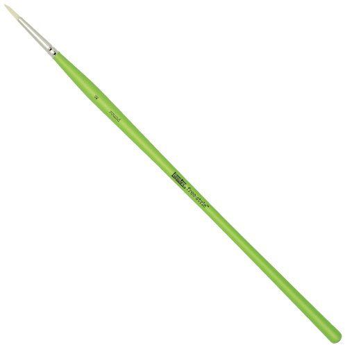 Liquitex 1300102 Free Style Künstler - Pinsel, langlebig und formstabil aus hochwertigen synthetischen Faser für volle Kontrolle beim Farbauftrag -Rundpinsel - Nr. 2