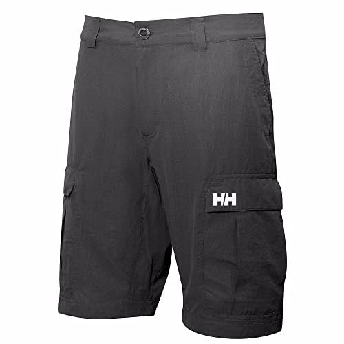 Helly Hansen HH QD Cargo II Pantaloncini Uomo, 30, Grigio (Ebony)