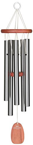 Woodstock Chimes Klangspiel, silber, 60x12.5x12.5 cm, BCBB