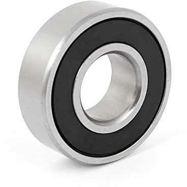 sourcing map Rillenkugellager 6202RZ Kugellager 15mm X 35mm X 11mm Einreihig Geschirmt Tief Lager Silber