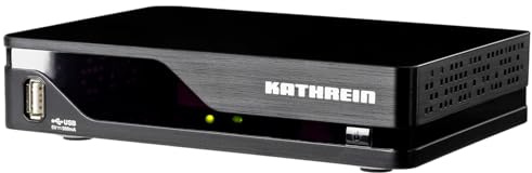 Kathrein DVB-T2-HD Receiver UFT 930 sw mit freenet TV | Für frei empfangbare Sender und die Programme von freenet TV, HD, HbbTV