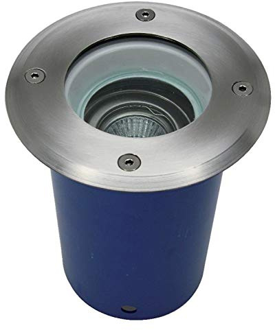 Heitronic Außenstrahler Spandau Edelstahlfarben | 35W | 36840