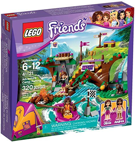 LEGO-Friends Rafting al Campo Avventure, Colore Non specificato, 41121