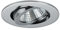 LED Einbaustrahler, IP20, rund, Ø 8.2cm, Plug&Play 350mA, 7W 3000K 740lm 38°, schwenkbar 30°, Chrom