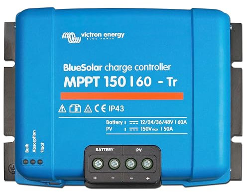 Victron Energy BlueSolar MPPT TR Solar Laderegler - 150V 60 Amp 12/24/36/48-Volt