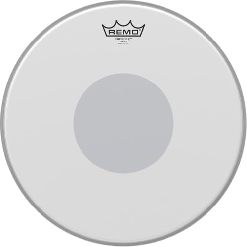Remo, Pelle per batteria Emperor X Bianca sabbiata, 14 BX-0114-10