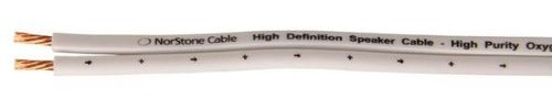 Norstone Bobino Câble Enceinte 15 m Blanc