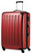 HAUPTSTADTKOFFER - Alex - Bagage Rigide Valise Grande Taille, Trolley avec 4 Roues multidirectionnelles, 75 cm, 119 litres, Poignée télescopique Rouge