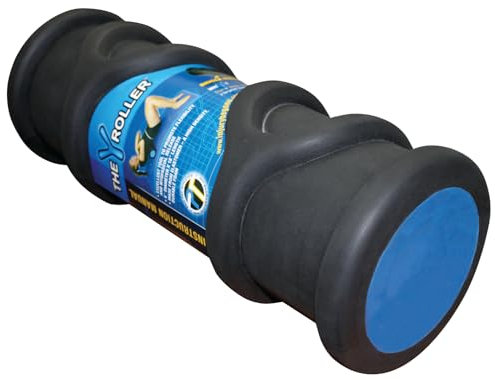 Pro-Tec Athletics Schaumstoffrolle, 15,2 x 38,1 cm - Muskelentspannung, Flexibilitätsverbesserung - Blau/Schwarz