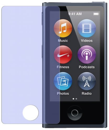 Ecultor I 6X Schutzfolie klar kompatibel mit Apple iPod Nano Slate 7G Folie Displayschutzfolie