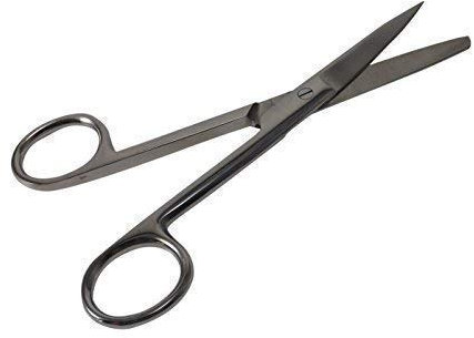 INKgrafiX® Piercing Schere Spezial Schere Teflonstäbe Teflon Kanülenschläuchen Chirurgenstahl 14,50cm lang - IG21298