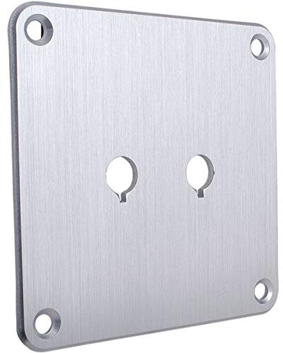 Dayton Audio SBPP-SI Binding Post Back Plate Silver Anodized