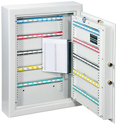 Corporate Express skdac100 C ST Schlüsselanhänger mit 100 Haken und 1 Tür, 35 kg Gewicht, 460 mm Breite x 120 mm Höhe x 636 mm Länge externe Durchmesser | 35 kg Gewicht, 460 mm Breite x 120 mm Höhe x 636 mm Länge externe Durchmesser