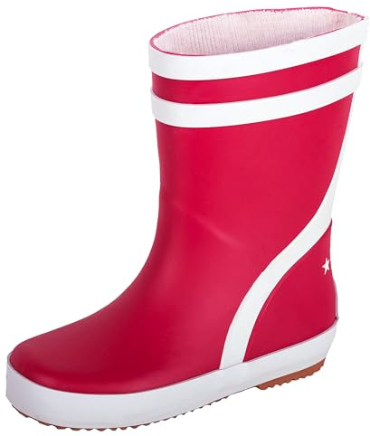 BMS Gummistiefel für Kinder aus Naturkautschuk - rot - 35