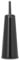 Brabantia Toilet Brush and Holder (Matt Black) Corrosion Resistant, Easy Clean Bathroom Accessory Set, One Size, (108587)