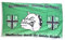 Flaggenfritze® Flagge Fanflagge Mönchengladbach - Gladbacher durch Gnade Gottes - 90 x 150 cm