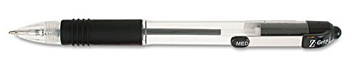 102409 - Zebra Z-Grip Medium Retractable Ballpoint Pen (Black) Pack of 12 Pens
