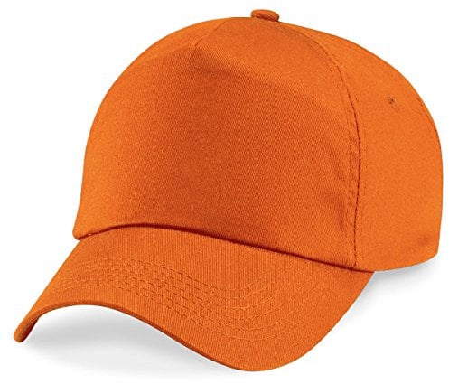 Beechfield Junior Original 5 Panel Cap one size,Orange
