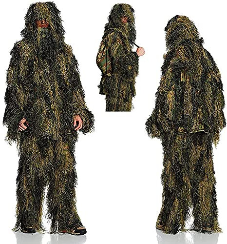 Ghillie Suit Anti Fire 4-teilig, Größe:XL